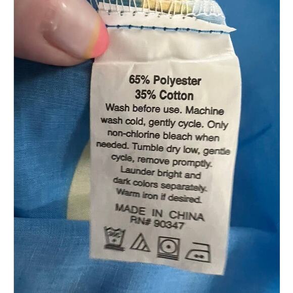 Disney Winnie the Pooh Tigger Pillowcase Refashion Fabric Blue - Picture 5 of 7